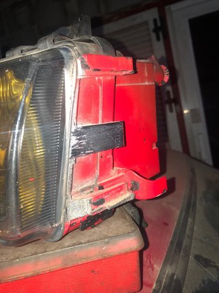 Faro Izquierdo BMW E36 Amarillo