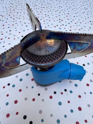 Hornillo Campingaz Azul y Plateado