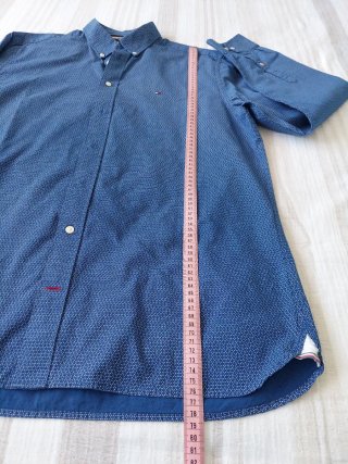 Camisa Tommy Hilfiger Azul Caballero XL