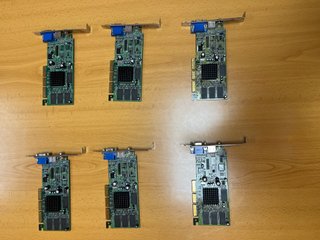 Tarjeta Gráfica Radeon 7000 AGP Retro