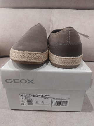 Alpargatas Geox T42 Nuevas