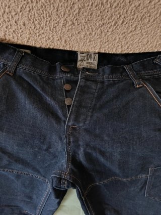 Vaqueros hombre azul