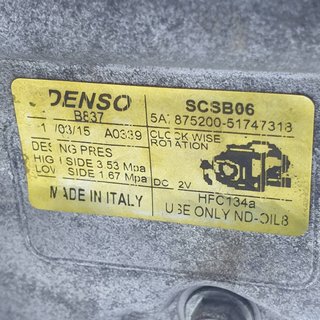COMPRESOR AIRE ACONDICIONADO FORD FORD KA (CCU) 2008-2017