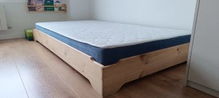 Cama Montessori Lufe Madera Natural