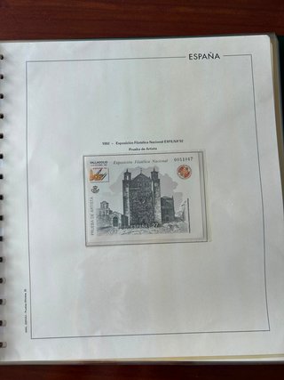 Prueba de Artista EXFILNA'92 España