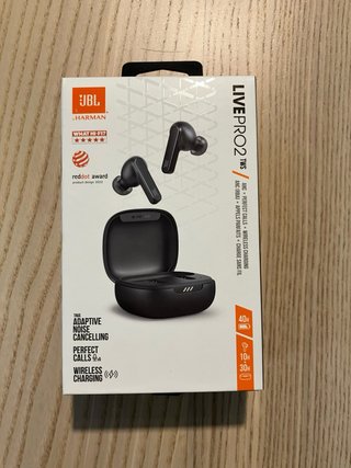 JBL Live Pro 2 Auriculares Inalámbricos Negros