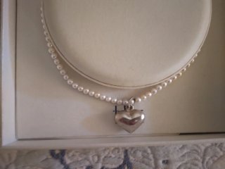 Collana Bliss perle e chiusura oro 18 carati