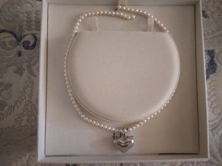 Collana Bliss perle e chiusura oro 18 carati