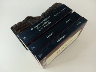3 LIBROS - Odisea + Don Quijote + Dialogos Platón