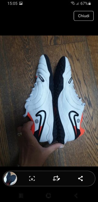 Scarpe da calcio indoor Nike Tiempo n.45