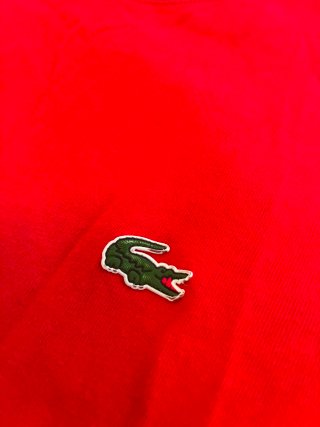 Camiseta Lacoste Roja