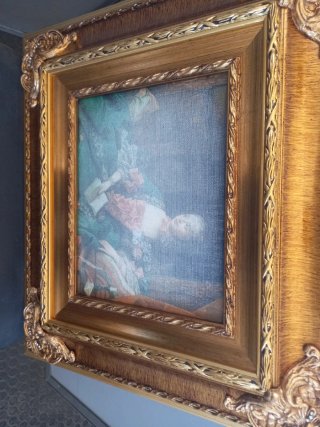 Quadro litografia tela anni 70-80