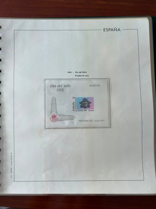 Prueba de Lujo 1993 Día del Sello España