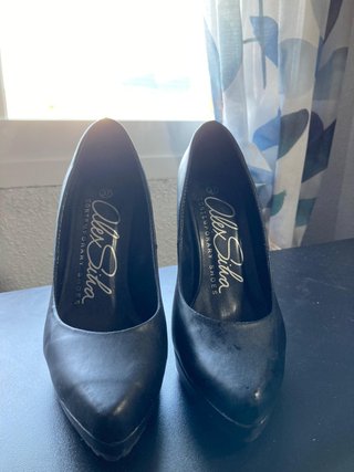 Zapatos de tacón Alex Silva negros talla 37