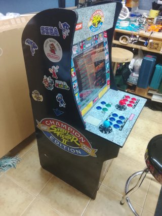 Máquina Arcade 1Up Champion Street Fighter II