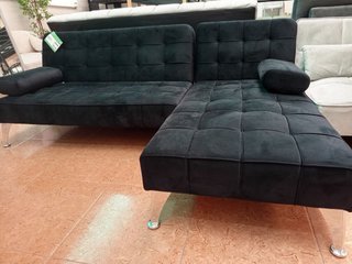 Sofá Chaise Longue Negro