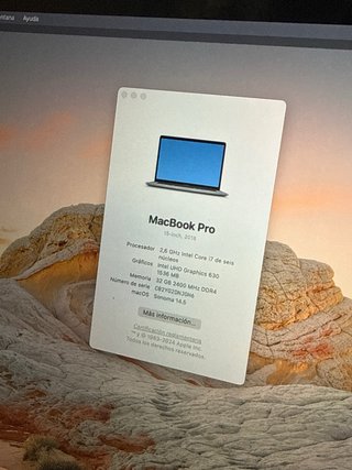 MacBook Pro 16 Touch Bar 2017