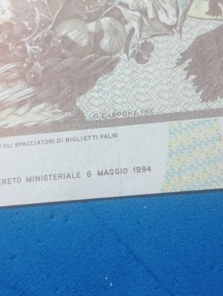 Biglietto 100.000 Lire Banca d'Italia