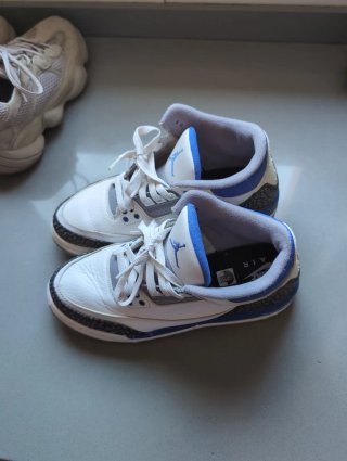 Jordan 3 Retro Azul Blanco
