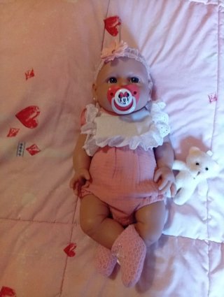 Muñeca Reborn Silicona Platino EN OFERTA
