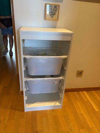 Cómoda Ikea Blanca con cajones.