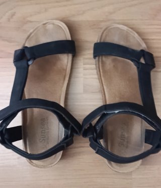 Sandalias Sunsea Negras Talla 38
