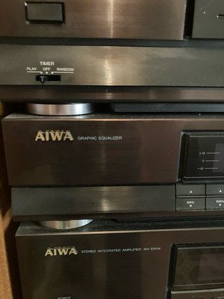 Equipo Hi-Fi Vintage AIWA Serie D91 Completo