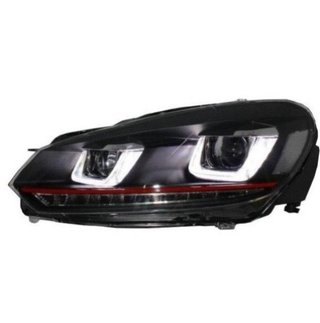 Faros delanteros Led Volkswagen Golf VI 6 Red edit