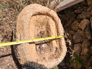 Pica de piedra antigua