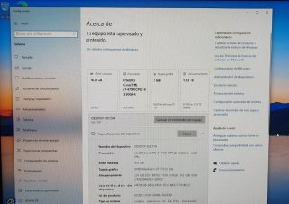 PC Gaming/Estudio i7-4790 16GB RAM Win10
