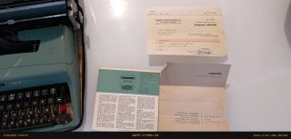 Máquina de escribir Olivetti Lettera 32