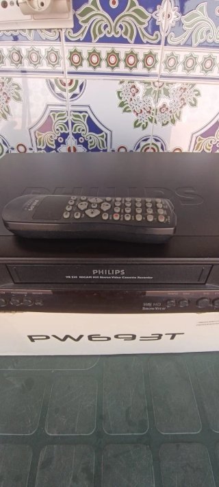 Reproductor VHS Philips VR520 Nicam Turbo Drive