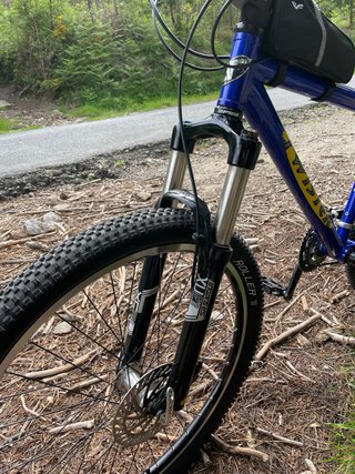 Bicicleta de Montaña Azul
