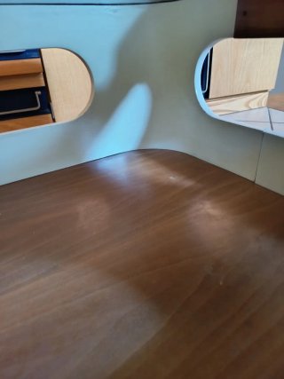 Tavolino Vintage Vetro e Legno