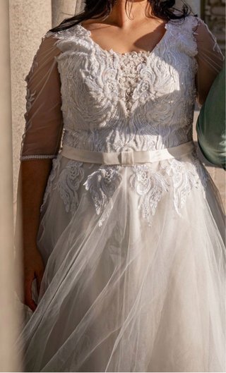 Vestido de Novia Blanco Encaje