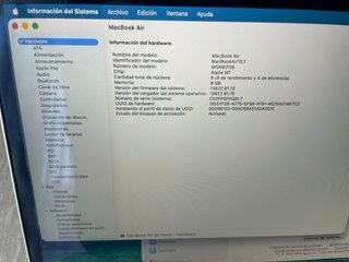 MacBook Air M1 (A2337) Gris Espacial
