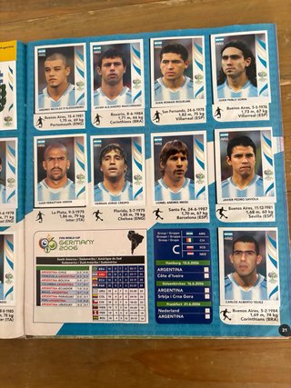 Album cromos Panini Alemania 2006 Completo! (Leer)