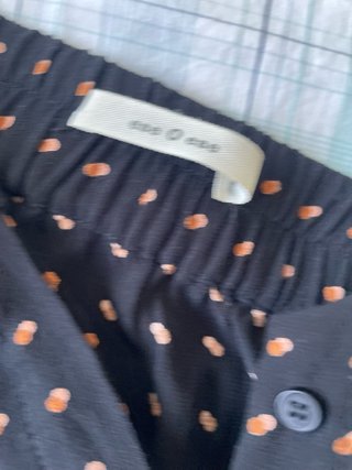 Falda mide negro y ocre-EseoEse