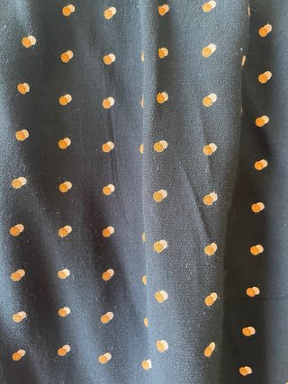 Falda mide negro y ocre-EseoEse