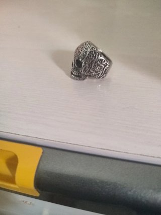 Anillo Calavera Plata
