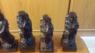 Figura Buda Talla Madera para elegir