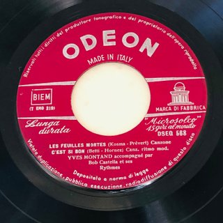 YVES MONTAND Les Feuilles Mortes/C'est Si Bon 7
