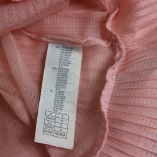 YAMAMAY TOP IN RETE TAGLIA S ROSA USATO