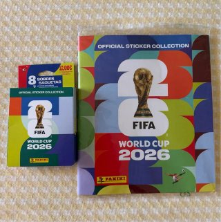 Álbum Mundial 2026 Panini + 8 Sobres