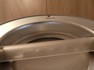 Lámpara de pie moderna gris