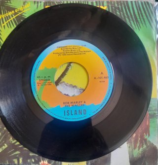 Bob Marley & The Wailers disco 45 rpm