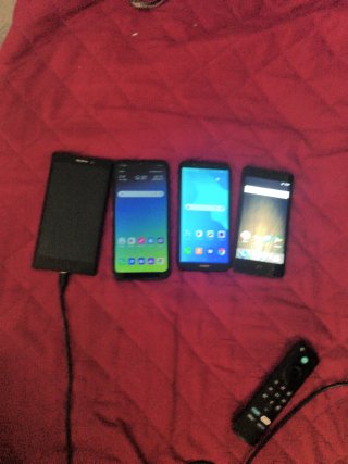Lote de teléfonos móviles sin probar