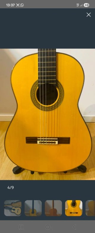 Guitarra flamenca valeriano bernal