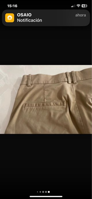Pantalón H&M beige