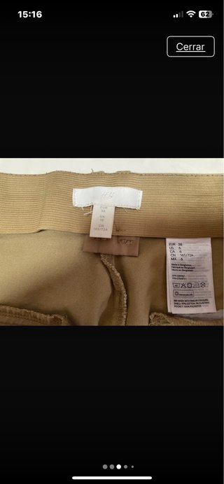 Pantalón H&M beige